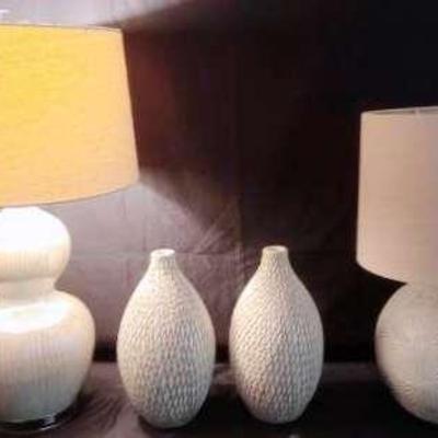 Rustic Farmhouse Style Lamps And Vases