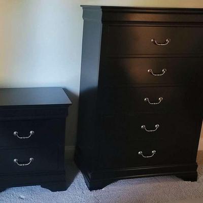 Ashley Signature Furniture Nightstand And 5 Drawer Dresser