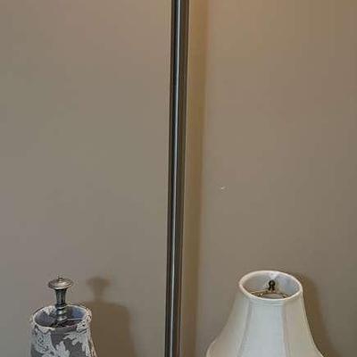 Touch Power Floor Lamp And Three Table Lamps