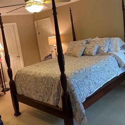 Mahogany Four Poster Bed