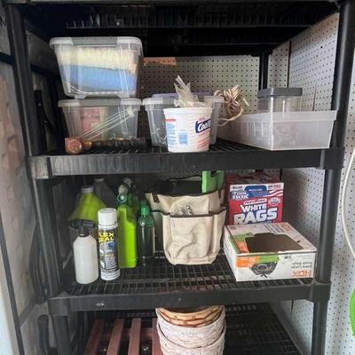 Garden & Home Supplies with Shelf 
