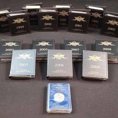United States Commemorative Gallery Quarter Dollars