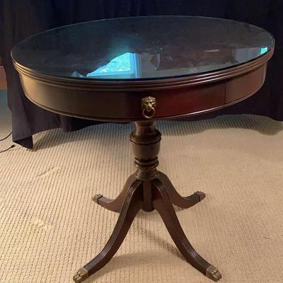 Vintage  Round Wooden Table