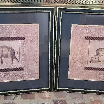 Pair Of Framed Prints