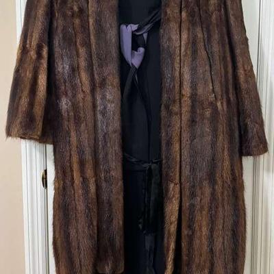 Vintage 1930’s Fur Coat And 1920’s Flapper Evening Jacket