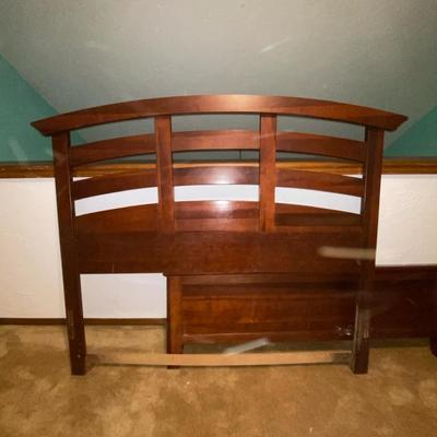 Wood Headboard & Footboard 