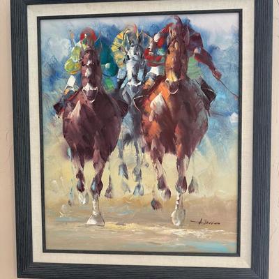 Racehorses Signed A. Verria