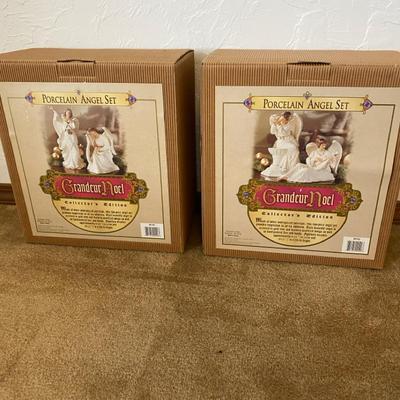 Porcelain Angel Set