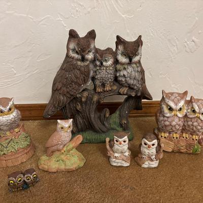 Ceramic Owls