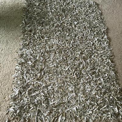 Leather Pile Rug 
