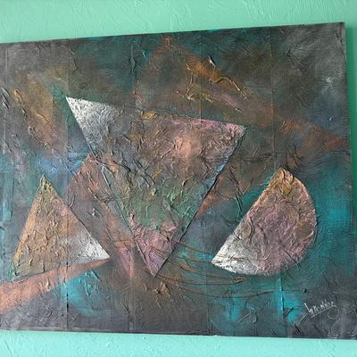 Vanguard Studio Painting Signed