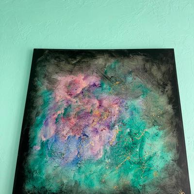 J Laahs Abstract Painting 