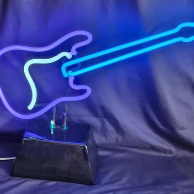 Neon Guitar