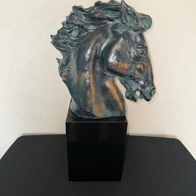 Flaming Mane Horse Head 