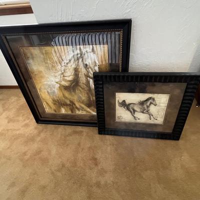Horse Prints Pair