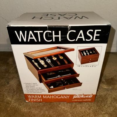 Mahogany Watch Case