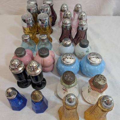 14 Pairs Of Colorful Salt & Pepper Shakers