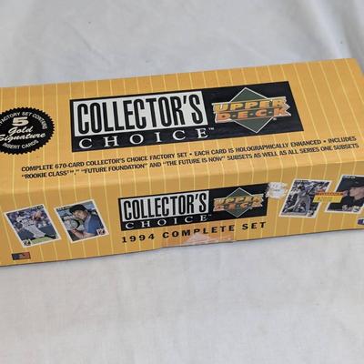 Sealed 1994 Upper Deck Collector's Choice Factory Set