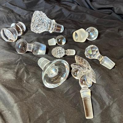 Lot Of Decanter Stoppers