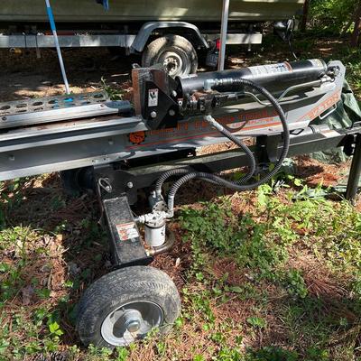 Dirty Hands Tools 27 Ton Professional Grade Log Splitter With Trailer 