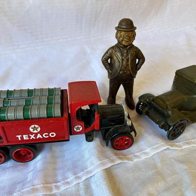3 Metal Coin Banks 