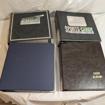 4 Binders Of Baseball Cards