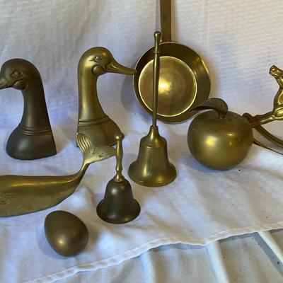 Collection Of Brass Decor