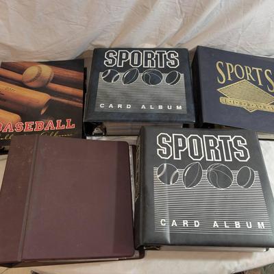 5 Binders Of Baseball Cards