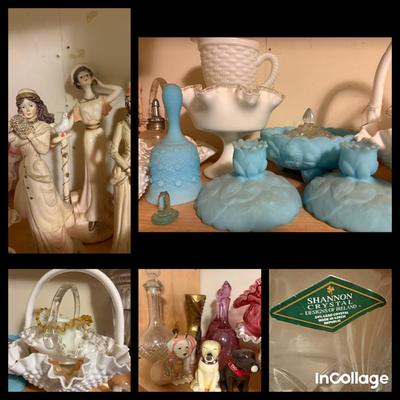 Figurines, Hobnail Dishes, Vases, Animals & More