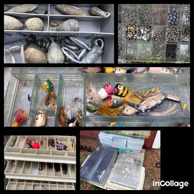 Tackle Boxes, Weights, Lures, & Other Accessories 