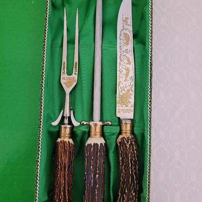 Vintage Anton Wingen Carving Set