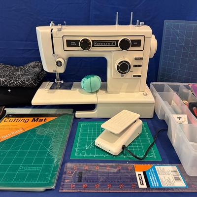 Kenmore Sewing Machine With Notions 