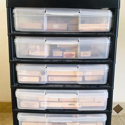 Container Full Of Stamps 