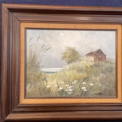 Original Oil Painting By Smith  