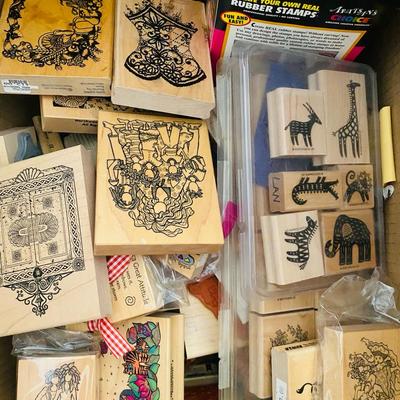 Box Full Of Stamps 