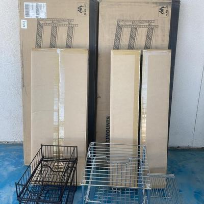 Metal Shelving   