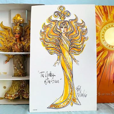 The Goddess Of The Sun Bob Mackie Barbie 