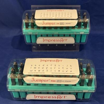 Impress Art Juniper Series Of Metal Stamps 
