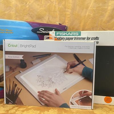 Paper Cutter And Bright Pad  
