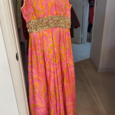Vintage Jumpsuit Pants Psychedelic - From OKC- Guessing Size 6/8