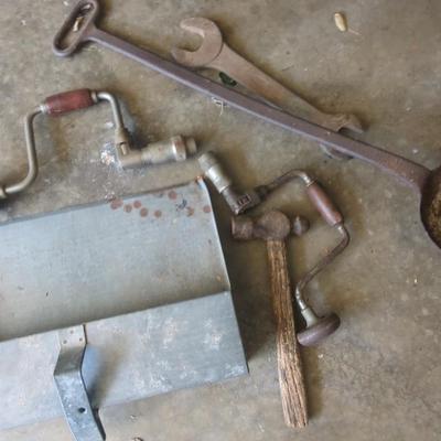 Antique Tools Hand Bit Braces