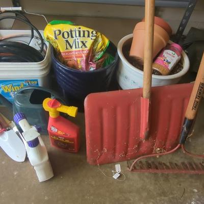 Garden Items, Tools, Pots, Chemicals, Take A Look!