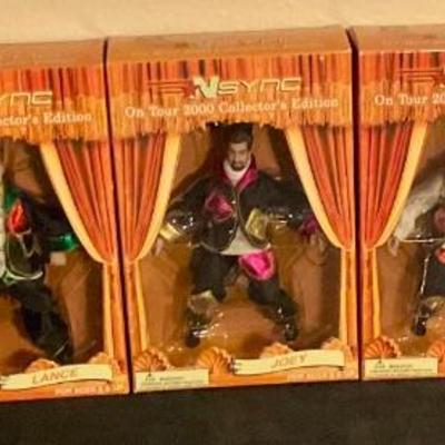 NSYNC small action figures