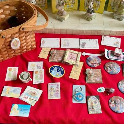 Miscellaneous precious Moments memorabilia 