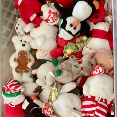 Christmas Ty beanies