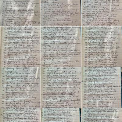 Inventory of singles