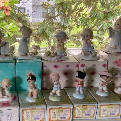 Precious Moments figures from around the globe