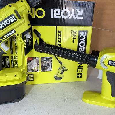 Ryobi 18v Cordless Power Cleaner & Caulking Gun