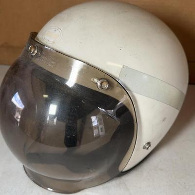 1970s Grant Helmet With Bubble Visor