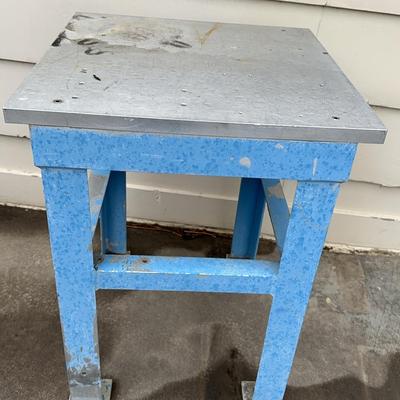 Steel Top Workshop Table